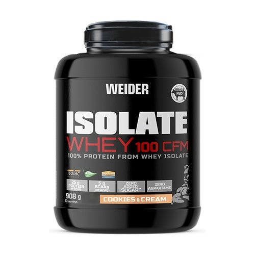 Isolate Whey 100 CFM, Cookies & Cream - 908 grams - Weider