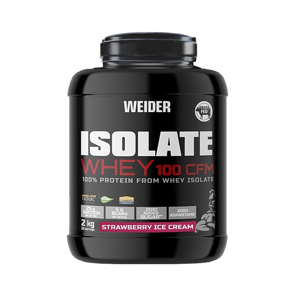 Isolate Whey 100 CFM, Strawberry Ice Cream - 2000 grams - Weider