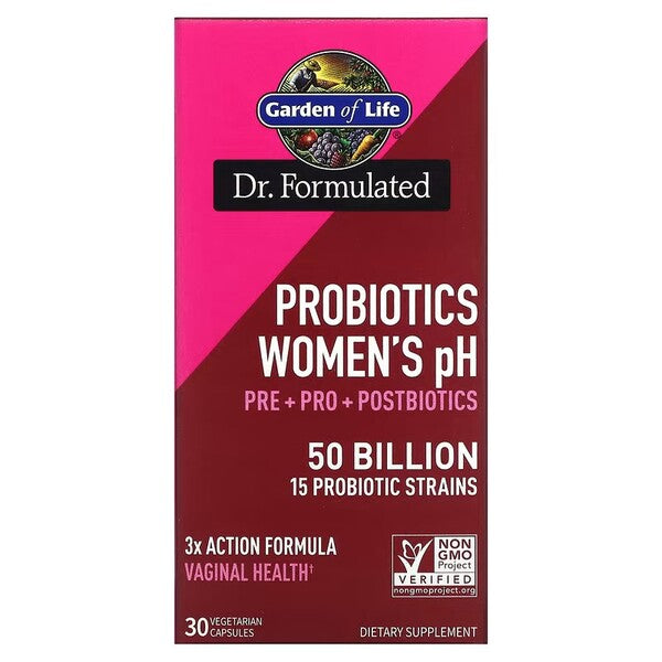 Dr. Formulated Probiotics Women's pH - 30 vcaps - Garden of Life