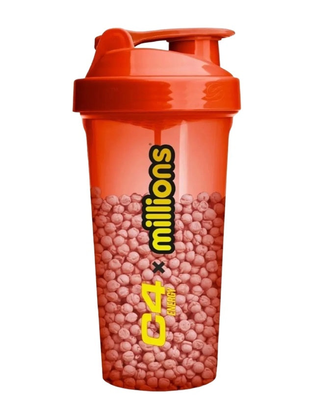 C4 Energy x Millions Strawberry Shaker, Red - 800 ml. - Cellucor