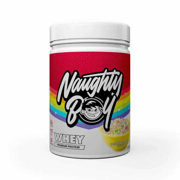 Advanced Whey, Rainbow Charms - 900 grams - Naughty Boy