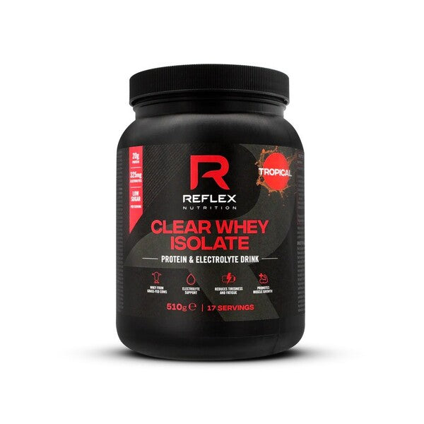 Clear Whey Isolate, Tropical - 510 grams - Reflex Nutrition