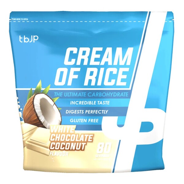 Cream of Rice, White Chocolate Coconut - 2000 grams - Trained by JP