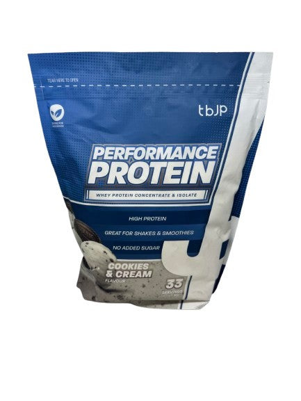 Performance Protein, Cookies & Cream - 1000 grams - Trained by JP