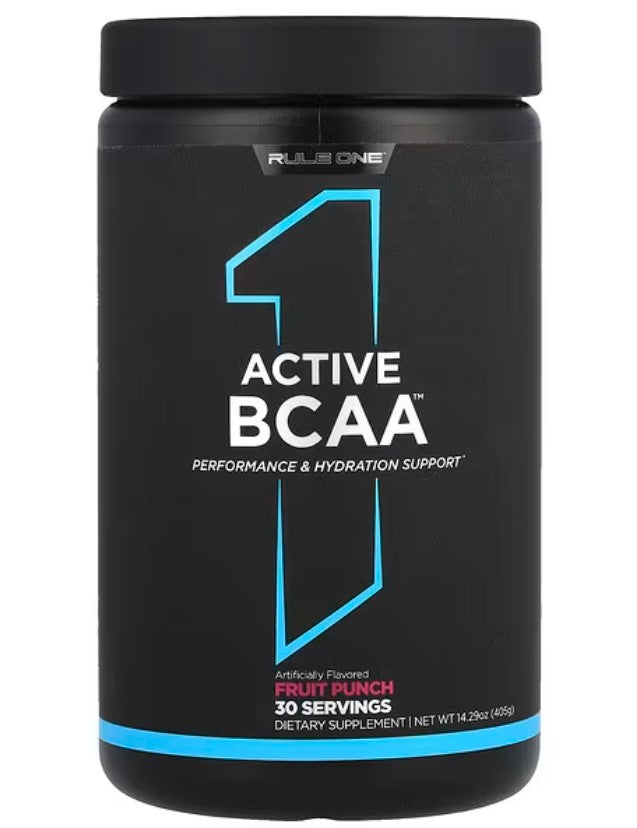 Active BCAA, Fruit Punch - 405 grams - Rule One