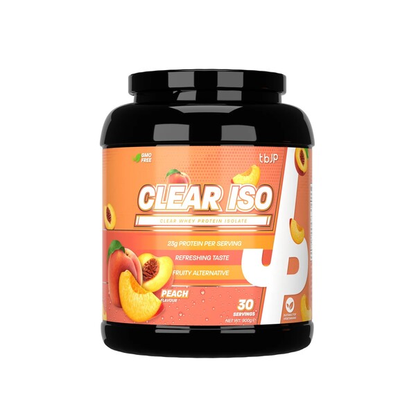 Clear Iso, Peach - 900 grams - Trained by JP