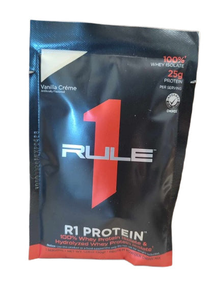 R1 Protein, Vanilla Creme - 31 grams (1 serving) - Rule One