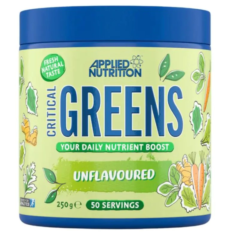 Critical Greens, Unflavoured - 250 grams - Applied Nutrition