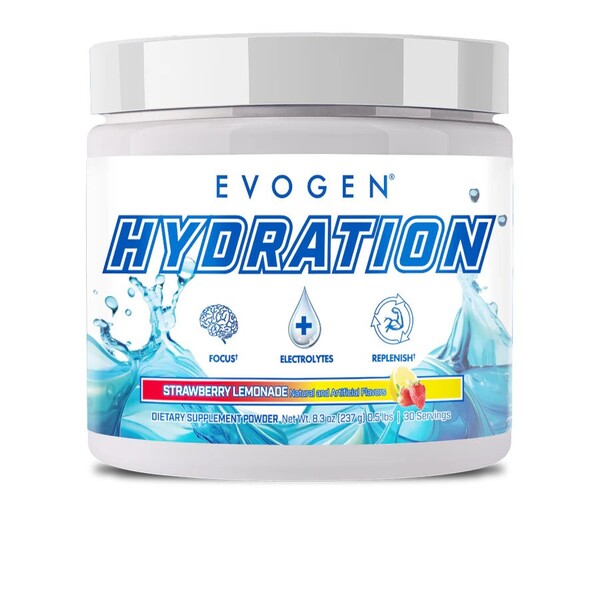 Hydration, Strawberry Lemonade - 237 grams - Evogen