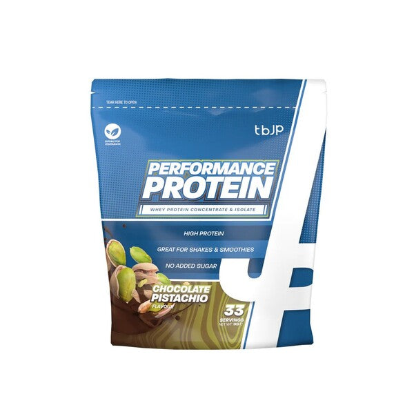 Performance Protein, Chocolate Pistachio - 1000 grams - Trained by JP