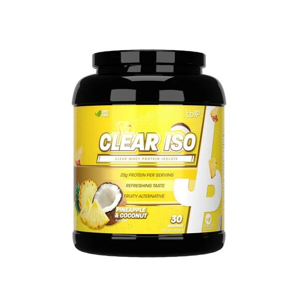Clear Iso, Pineapple & Coconut - 900 grams - Trained by JP