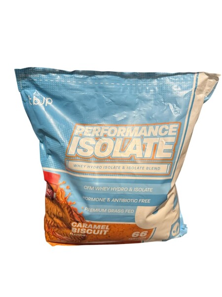Performance Isolate, Caramel Biscuit - 2000 grams - Trained by JP