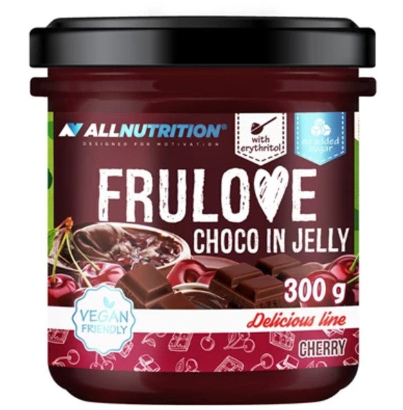 Frulove Choco In Jelly, Cherry - 300 grams - Allnutrition