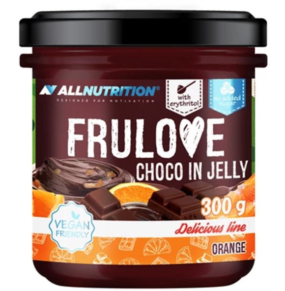 Frulove Choco In Jelly, Orange - 300 grams - Allnutrition