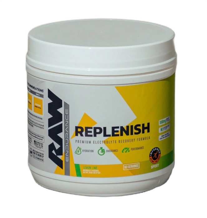 Replenish Tub, Lemon Lime - 810 grams - Raw Nutrition