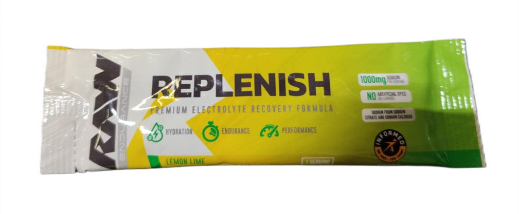 Replenish, Lemon Lime - 13.5 grams (1 serving) - Raw Nutrition