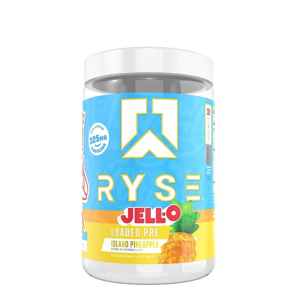 Loaded Pre, Jell-O Island Pineapple - 390 grams - RYSE