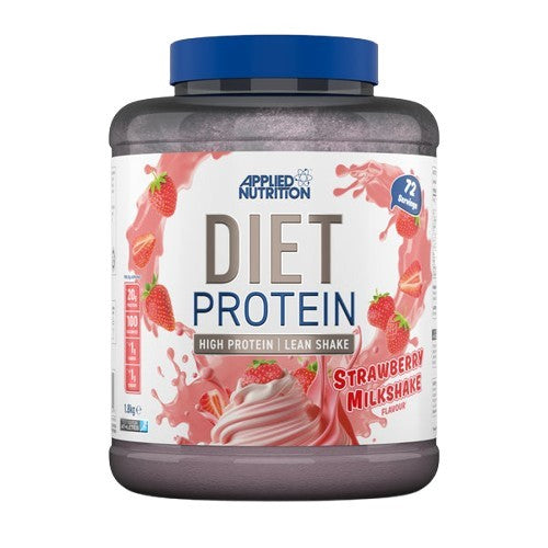 Diet Whey, Strawberry Milkshake - 1800 grams - Applied Nutrition