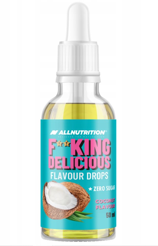 Fitking Delicious Flavour Drops, Coconut - 50 ml. - Allnutrition