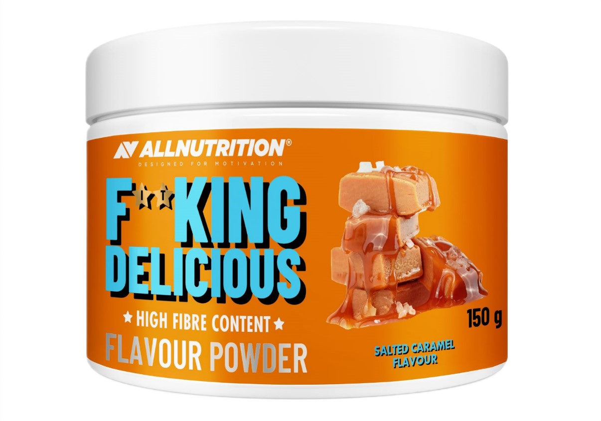 Fitking Delicious Flavour Powder, Salted Caramel - 150 grams - Allnutrition