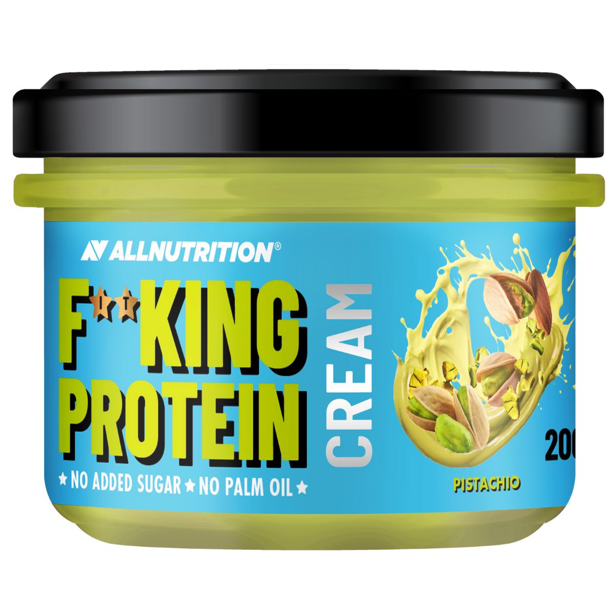 Fitking Protein Cream, Pistachio - 200 grams - Allnutrition