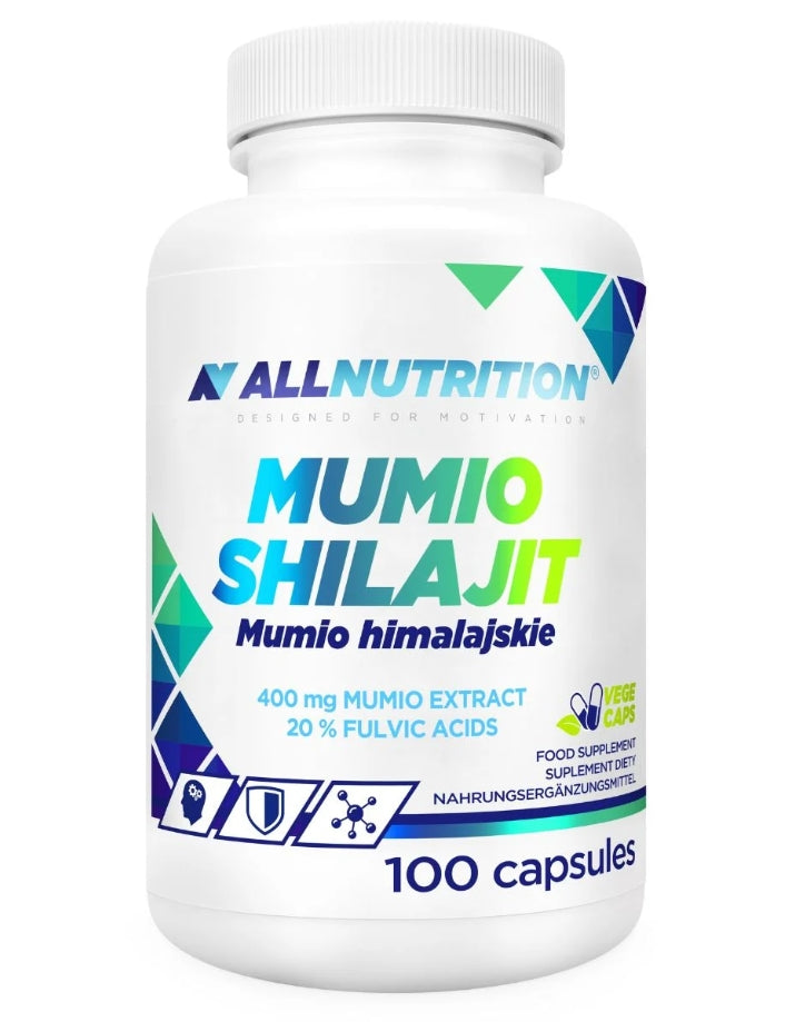 Mumio Shilajit, 400mg - 100 vcaps - Allnutrition