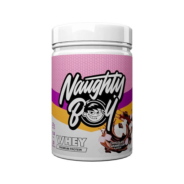 Advanced Whey, Chocolate Caramellow - 900 grams - Naughty Boy