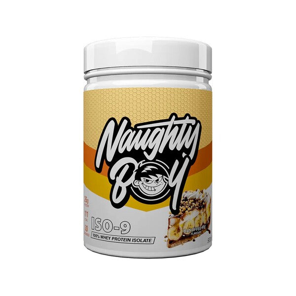 Iso-9, Banoffee Pie - 900 grams - Naughty Boy