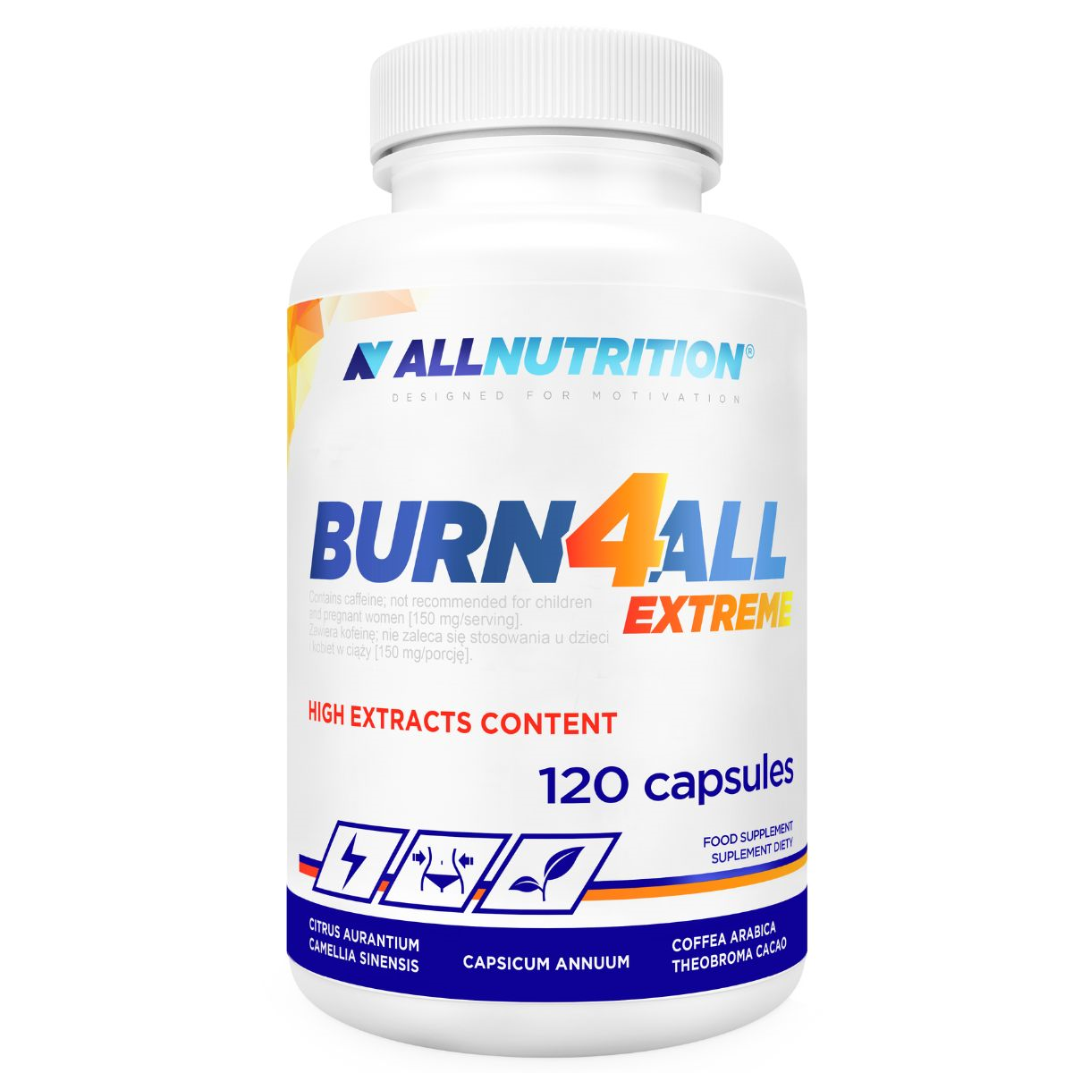 Burn4ALL Extreme - 120 caps - Allnutrition