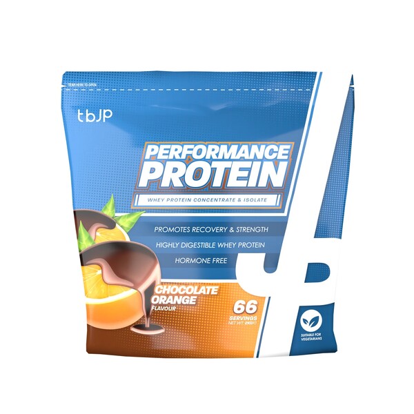 Performance Protein, Chocolate Orange - 2000 grams - Trained by JP