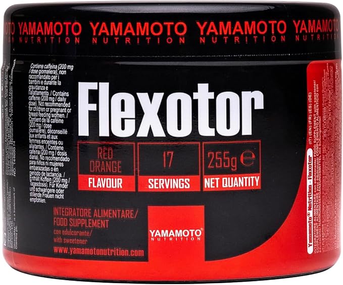 Flexotor, Red Orange - 255 grams - Yamamoto Nutrition