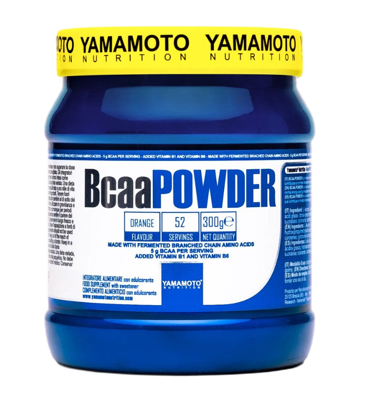 BCAA Powder, Orange - 300 grams - Yamamoto Nutrition