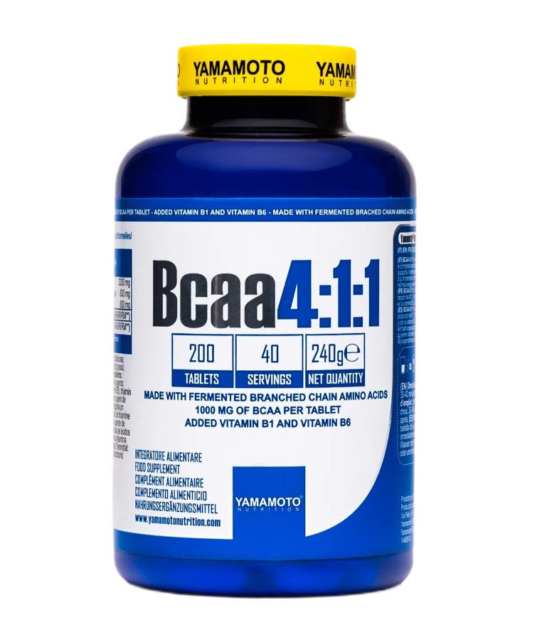 BCAA 4:1:1 - 200 tablets - Yamamoto Nutrition
