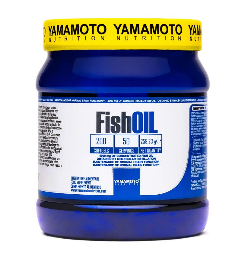 Fish Oil - 200 softgels - Yamamoto Nutrition