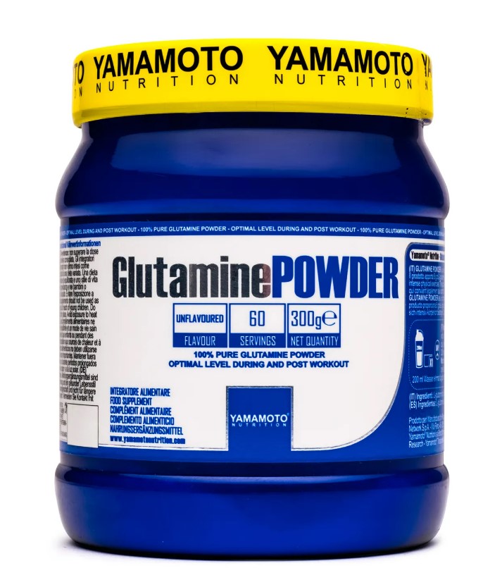 Glutamine Powder, Unflavoured - 300 grams - Yamamoto Nutrition