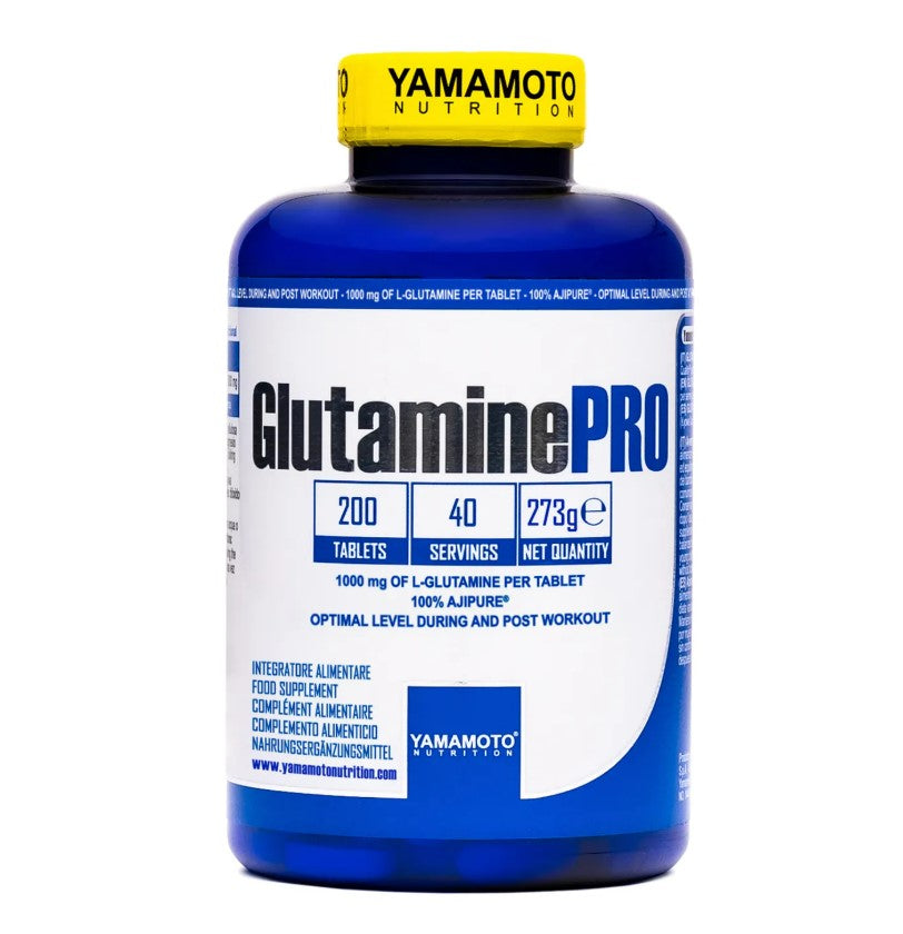 Glutamine PRO - 200 tablets - Yamamoto Nutrition