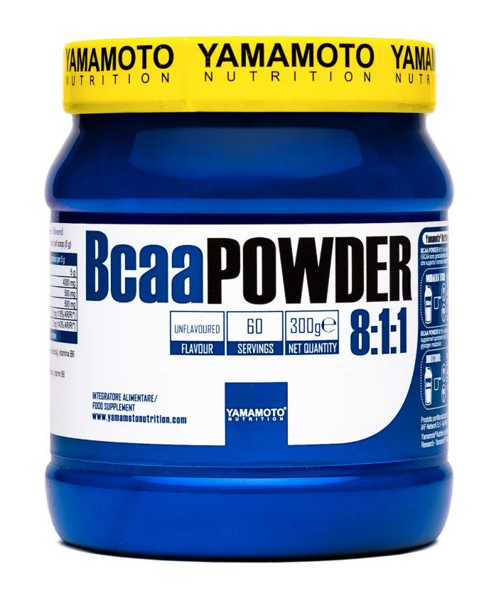 BCAA Powder 8:1:1, Unflavoured - 300 grams - Yamamoto Nutrition