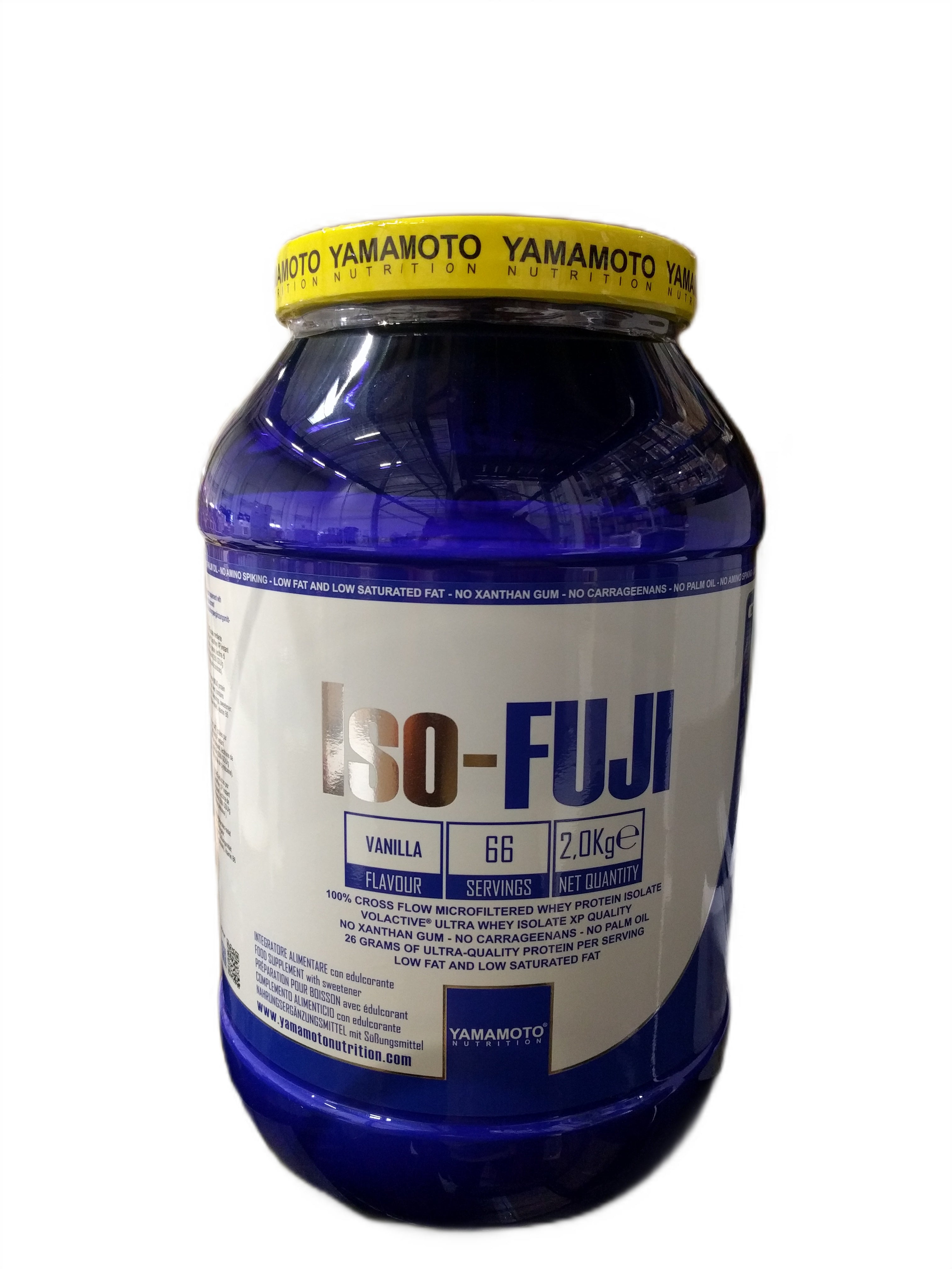 Iso-FUJI, Vanilla - 2000 grams - Yamamoto Nutrition