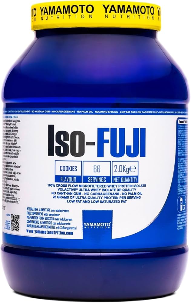 Iso-FUJI, Cookies - 2000 grams - Yamamoto Nutrition