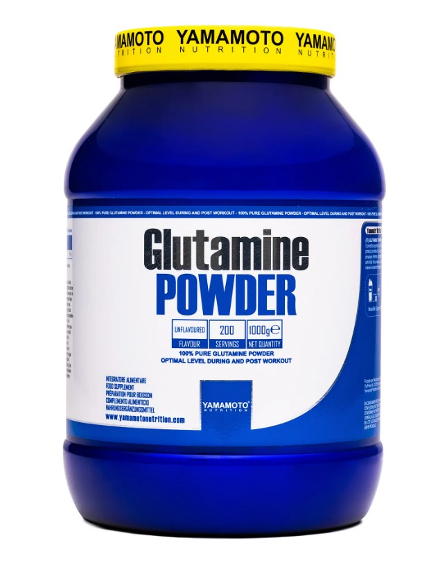 Glutamine Powder, Unflavoured - 1000 grams - Yamamoto Nutrition