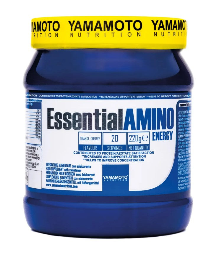 Essential Amino Energy, Orange-Cherry - 220 grams - Yamamoto Nutrition