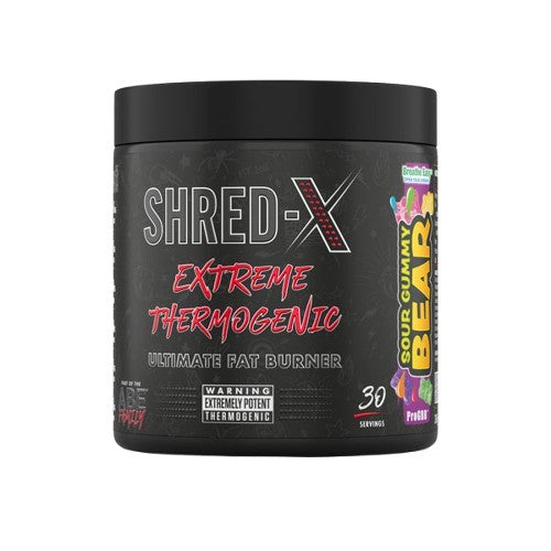 Shred-X Powder, Sour Gummy Bear - 300 grams - Applied Nutrition