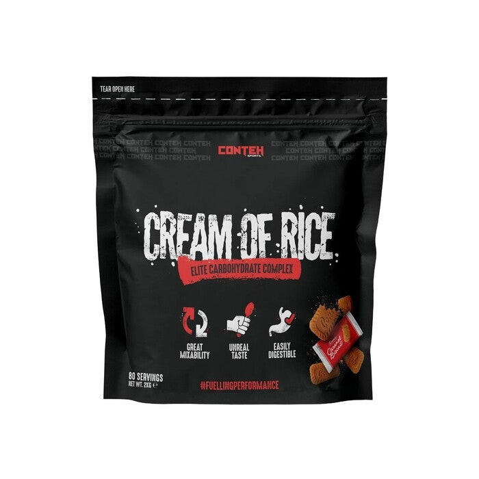Cream of Rice, Caramel Biscuit - 2000 grams - Conteh Sports