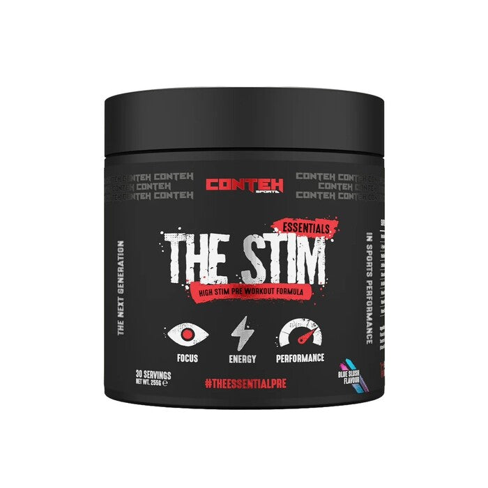 The Stim Pre-Workout, Blue Slush - 255 grams - Conteh Sports