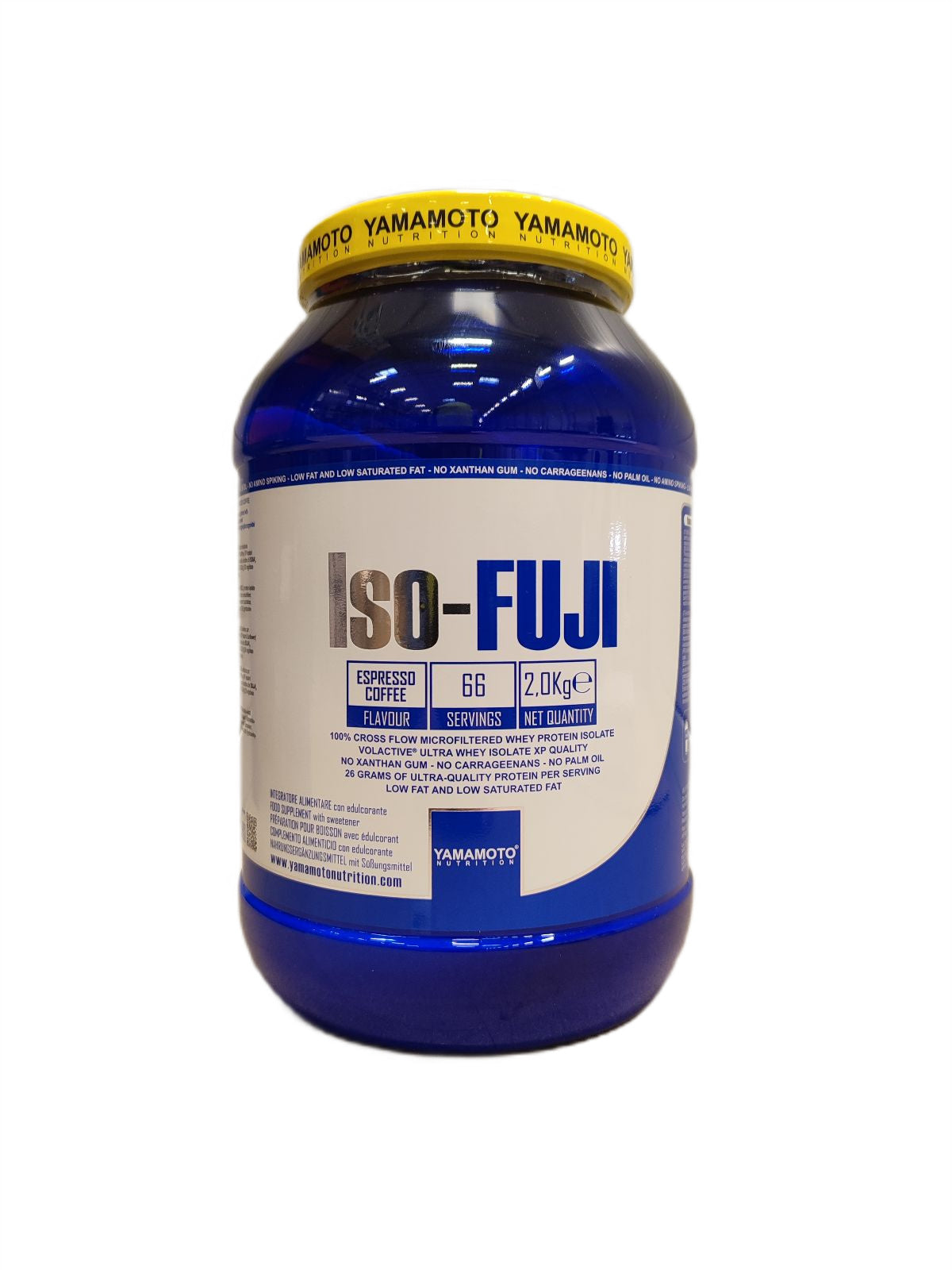 Iso-FUJI, Espresso Coffee - 2000 grams - Yamamoto Nutrition