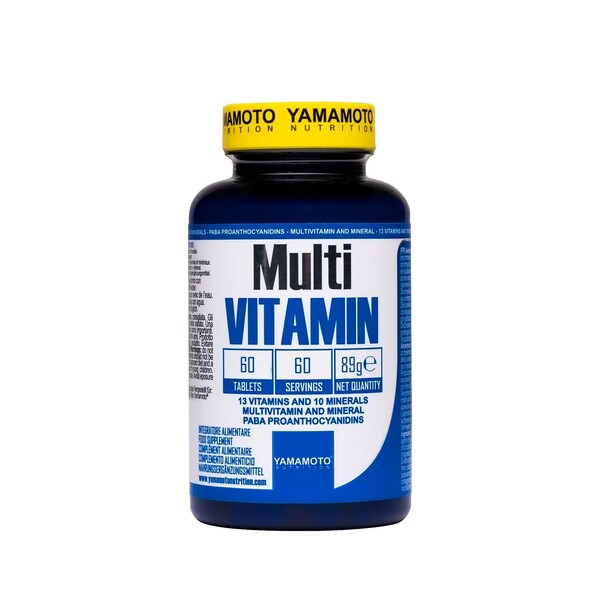 Multi Vitamin - 60 tablets - Yamamoto Nutrition