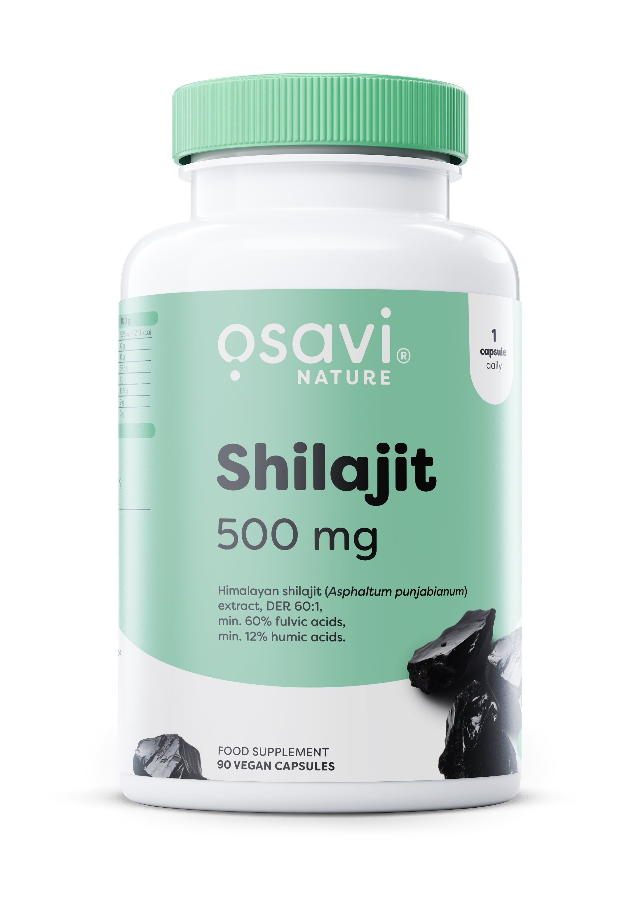 Shilajit, 500mg - 90 vegan caps - Osavi