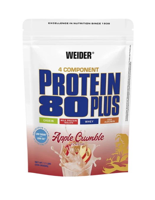 Protein 80 Plus, Apple Crumble - 500 grams - Weider