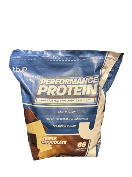 Performance Protein, Triple Chocolate - 2000 grams - Trained by JP