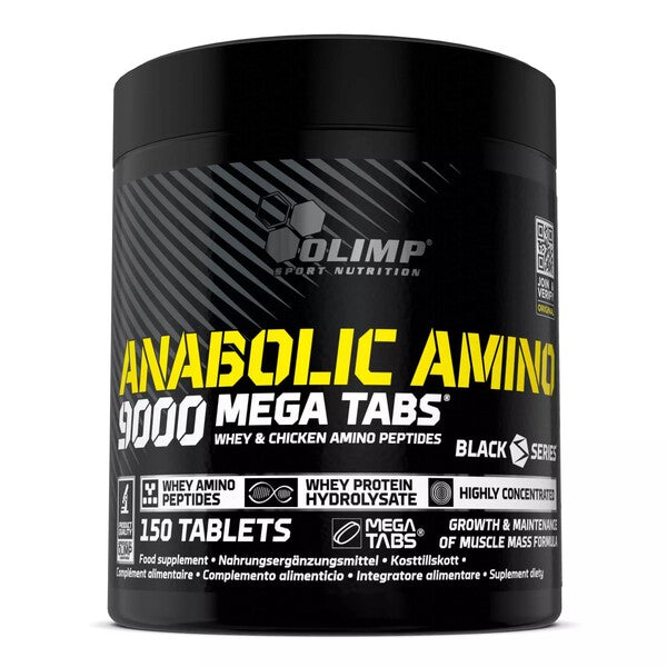 Anabolic Amino 9000, Mega Tabs - 150 tablets - Olimp Nutrition